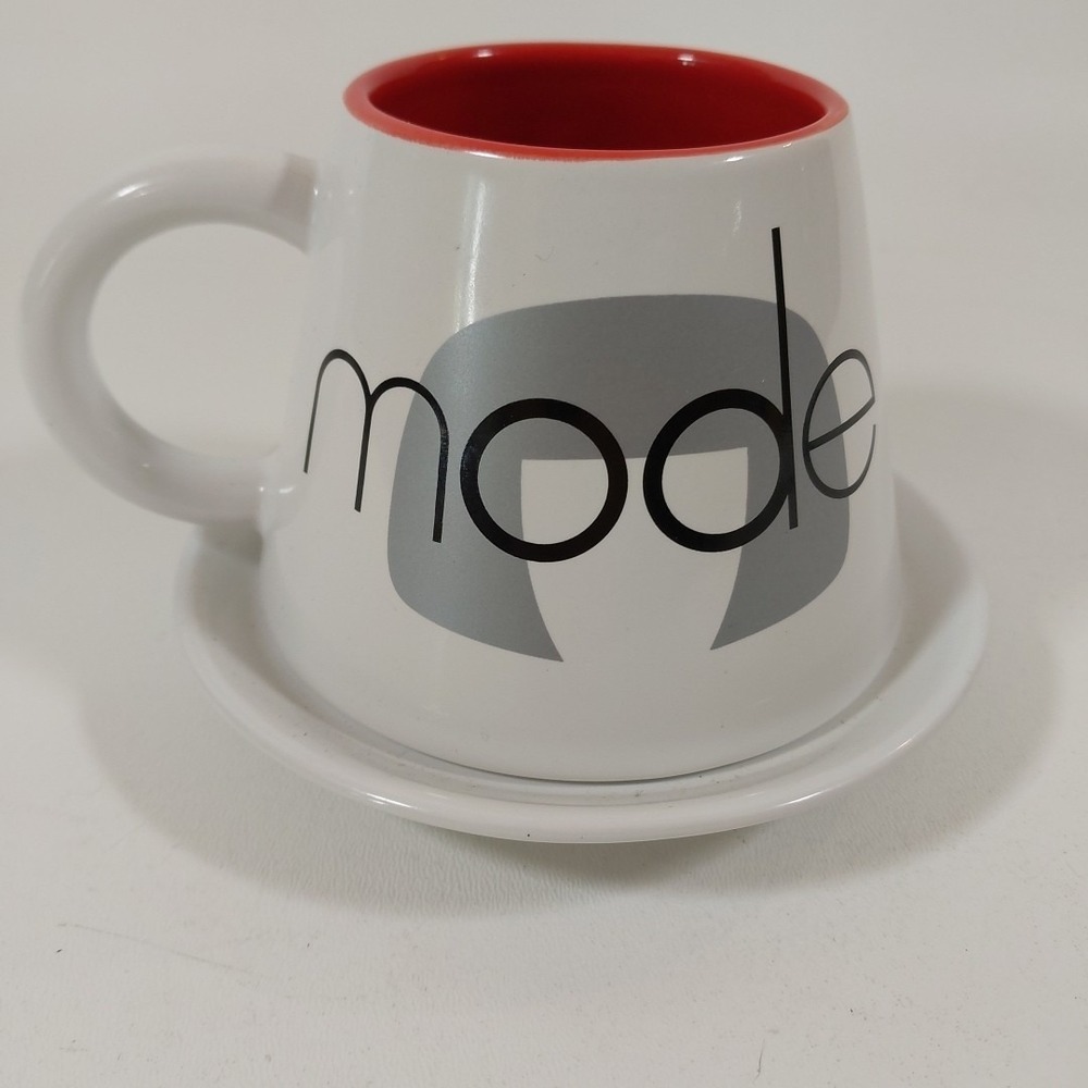 Disney Incredibles 2 Edna Mode Cup Saucer Set Coffee‎ Tea "My Way Or The Runway"